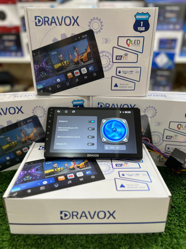 مانیتور خودرو اصلی برند DRAVOX مخصوص همه ماشین ها